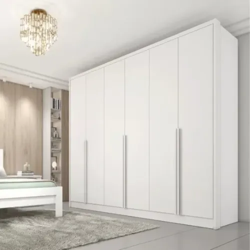 Guarda Roupa Casal 6 Portas 6 Gavetas Fortuna 100% MDF Novo entregamos