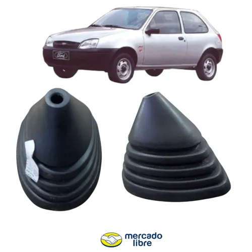 Coifa Base Sanfonada Bola De Câmbio Alavanca Ford Fiesta Ka 