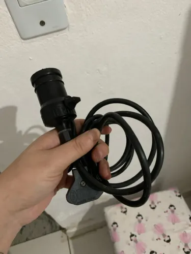 Soquete para lâmpada com fio