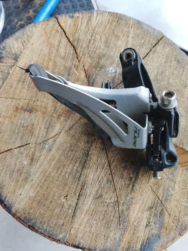 Câmbio dianteiro Shimano Alívio, para duas coroas, 34.9, M4020
