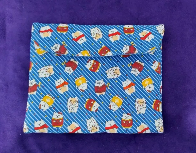 Necessaire para fralda, lenço umedecido e pomada