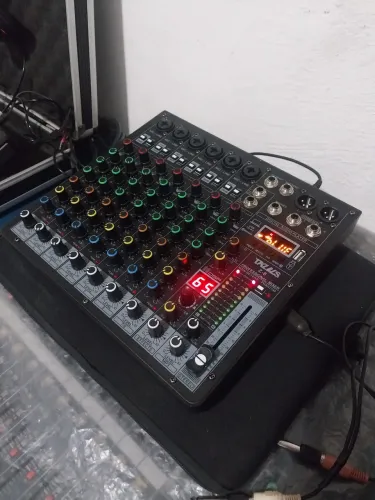 Mesa de som TKL 8 canais Bluetooth 99efeitos digitais 