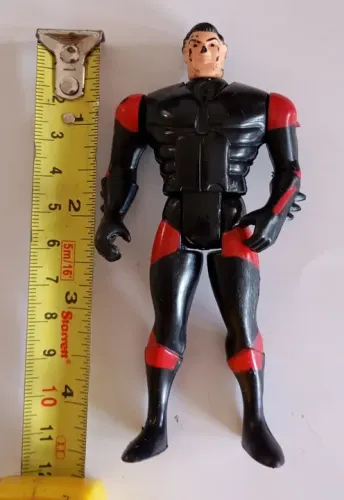 Boneco Bruce Wayne Batman Baixa Cabeça Bootleg Anos 90