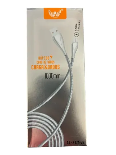 Cabo micro para carregar e passar dados USB plug