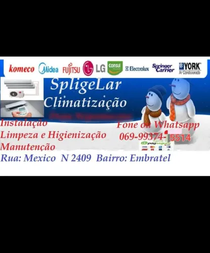 Serviços de climatização em geral * 