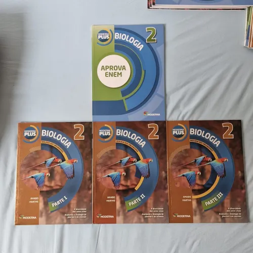 Livros Biologia 2 - Moderna Plus