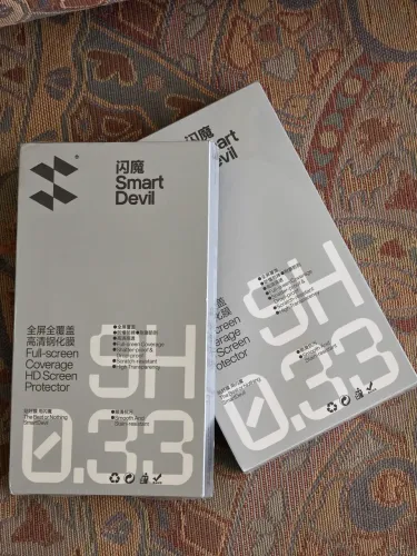 Kit 2 Películas de Vidro "Smart Devil" p/ S24 Ultra com aplicador perfeito encaixe