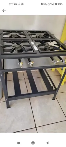 Fogão industrial novo 4 bocas