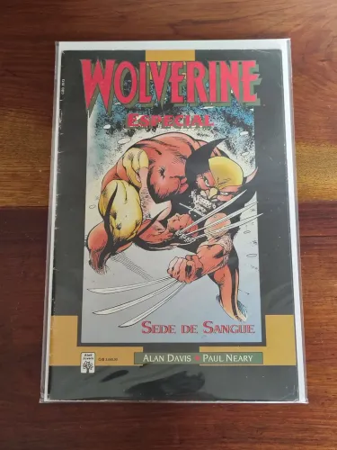 Wolverine Especial: Sede de Sangue ((Alan Davis) Editora Abril