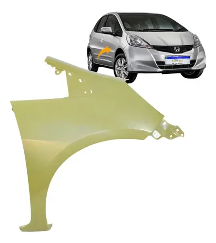 Paralama Honda Fit 2009 2010 2011 2012 Novo