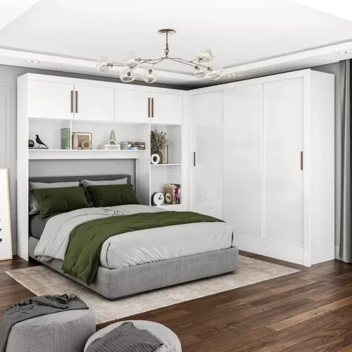 Guarda Roupa Modulado 4 Portas + Guarda-Roupa 3 Portas Dubai
