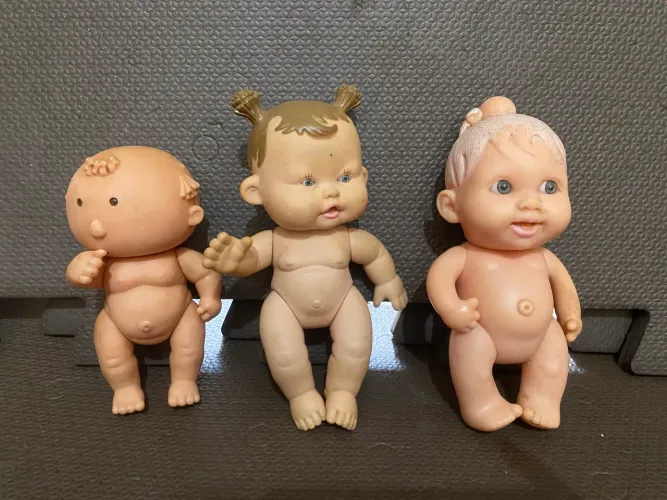 Lote com 3 Bonequinhas Antigas