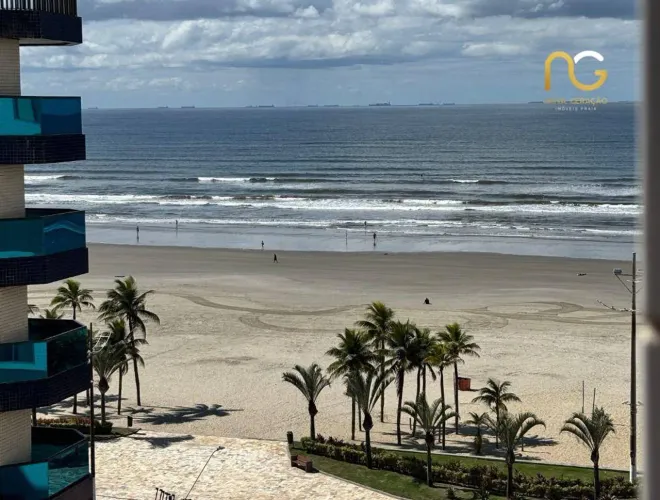 Apartamento com 2 dormitórios à venda, 63 m² por R$ 360.000,00 - Tupi - Praia Grande/SP