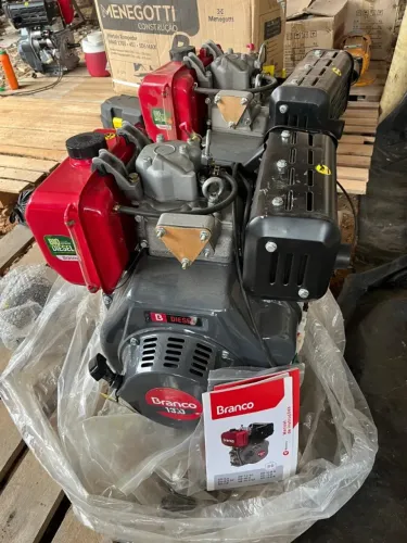 MOTOR BRANCO 13 HP A DIESEL