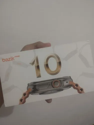 smartwatch bazik prime 10 novo, na caixa.  