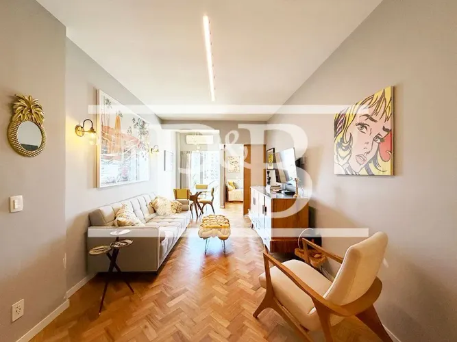 Apartamento com 2 dormitórios para alugar, 80 m² por R$ 18.425,90/mês - Leblon - Rio de Ja