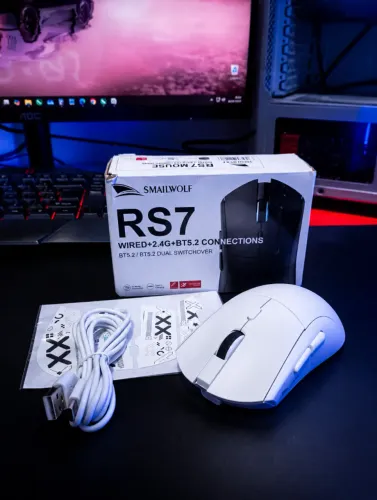 Mouse Gamer Bluetooth Smailwolf RS7 20000dpi | Novo | Entrega imediata.