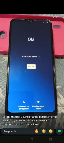Estou vendo celular usando excelente