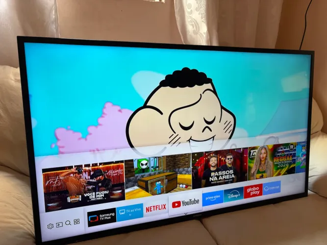 Smart Tv Samsung 50P 4K Entrego Aceito cartão
