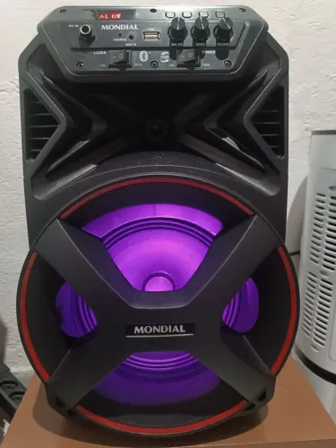 Caixa de som caixa Mondial 250W RMS