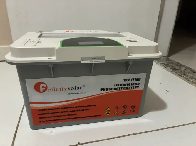 ? Bateria de Lítio Felicity Solar 12V 171Ah LiFePO4