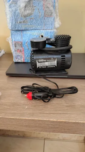 Mini compressor de ar 12 volts para encher pneus