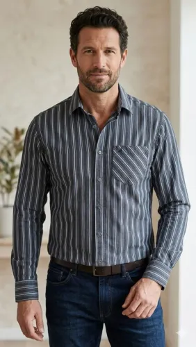 AEROPOSTALE CAMISA 100%cotton M<br>ALTURA 56cm<br>Busto 48cm<br>Barrado 55cmaerpo