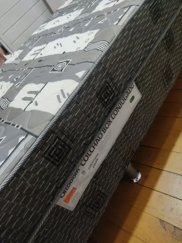 Cama Box Conjugada Solteiro Ortobom Dream 88x188x42