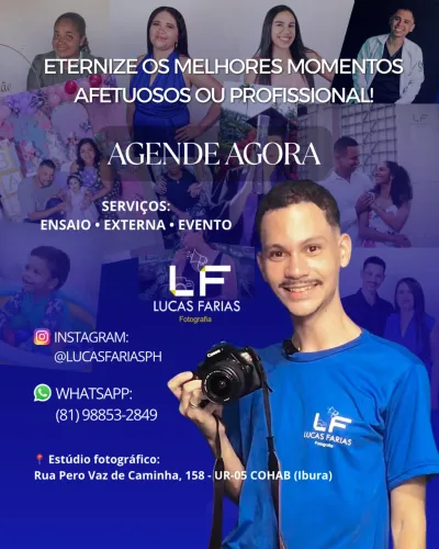 Fotógrafo em Recife (consulte os pacotes)