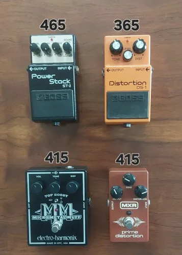 Pedal de distorção pra guitarra