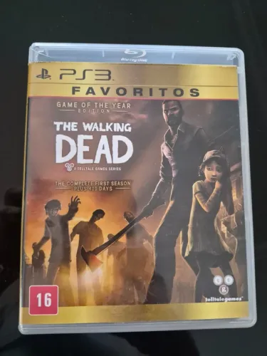 Jogo The Walking Dead PS3 Mídia Física Original Impecável Usado