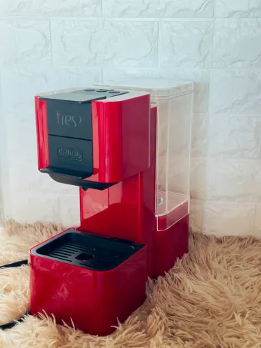 Cafeteira Três Corações TRES Caffitaly Vermelha - Excelente Estado