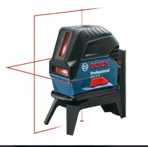 Nível Bosch GCL 2-15 com pontos de Prumo
