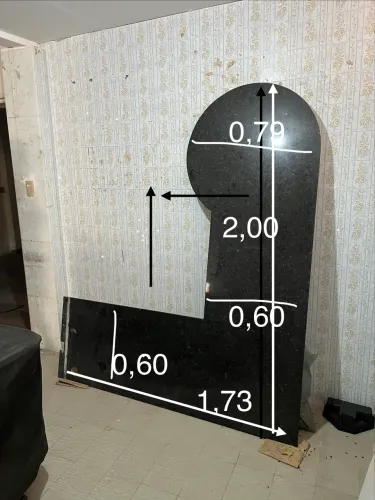 Mesa em Granito para Escritório