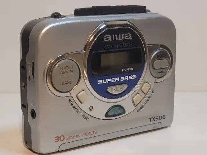 Walkman Aiwa Tx506 Rádio Digital Am/fm