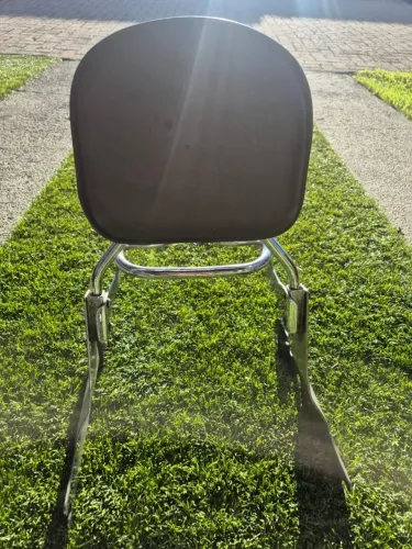 Sissy Bar FatBoy Removível Cromado