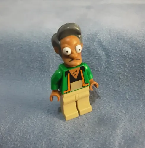 LEGO minifigura Apu Nahasapeemapetilon, The Simpsons, Series 1 (EXTREMAMENTE RARO)