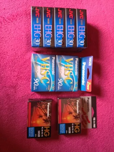 Vendo 9 fitas VHC-c Novas e lacradas