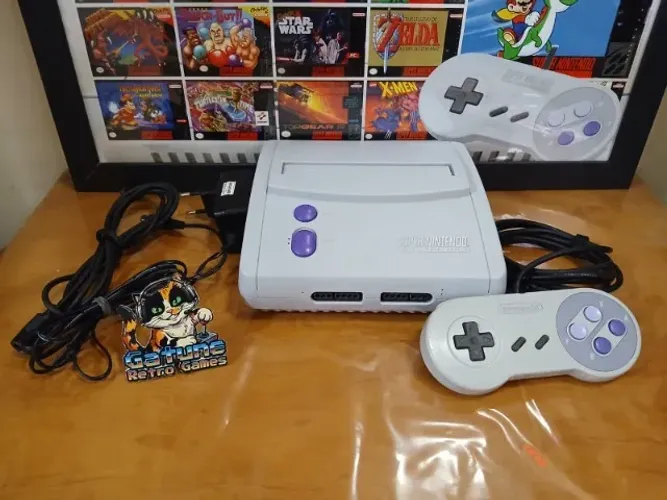 SUPER NINTENDO BABY BRANQUINHO