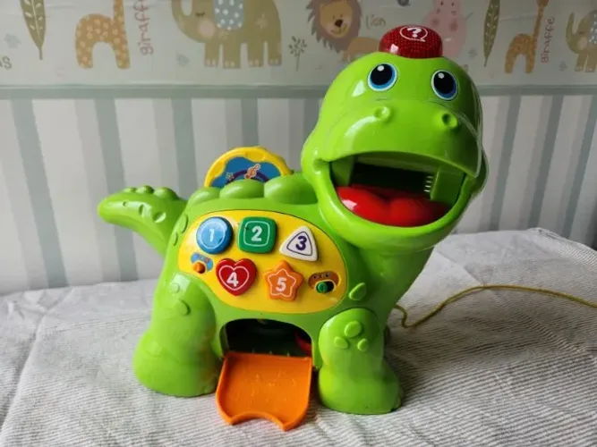 Brinquedo Interativo Vtech Chomp & Count Dino
