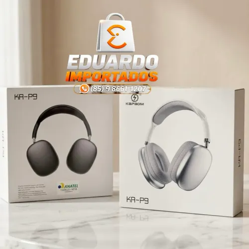 Fone de Ouvido Bluetooth Sem Fio, Headphone