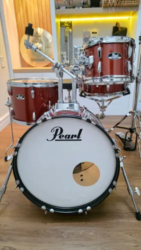 Bateria Pearl RoadShow orange Sparkle.