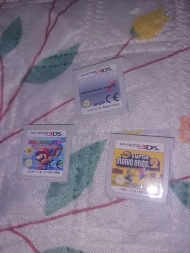 Coletânea 3 jogos europeus mario para nintendo 3ds(leia o anuncio).
