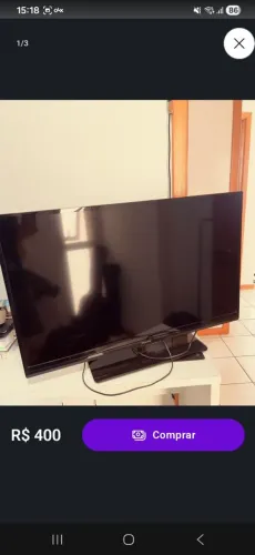 Vendo TV Philips 39 polegadas