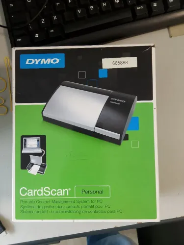 Leitor de cartões de visita DYMO CardScan v9 Executive para PC ou Mac