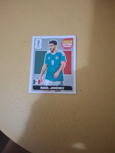 Figurinha Extra Legend Prata Raul Jiménez-Copa 2026