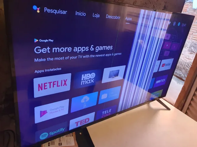 TV SMART 50 PL com defeito