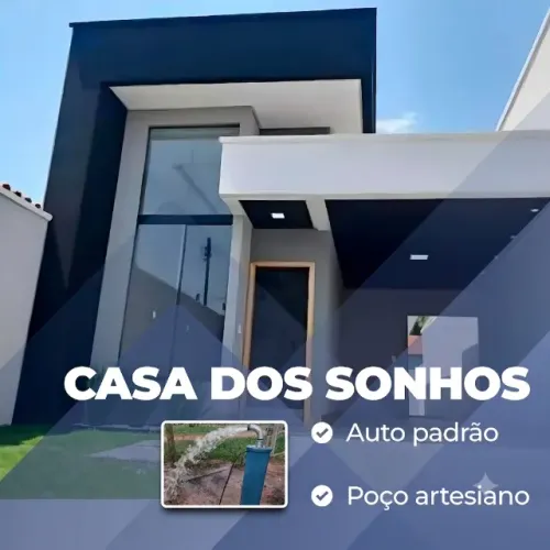 Oportunidade Casa Nova Goianira 2/4 - Direto com construtor!