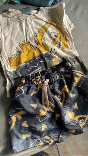 Kit conjuntos de menino tamanho 1/2