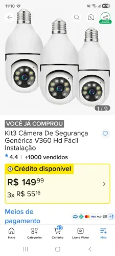 Câmera de Segurança